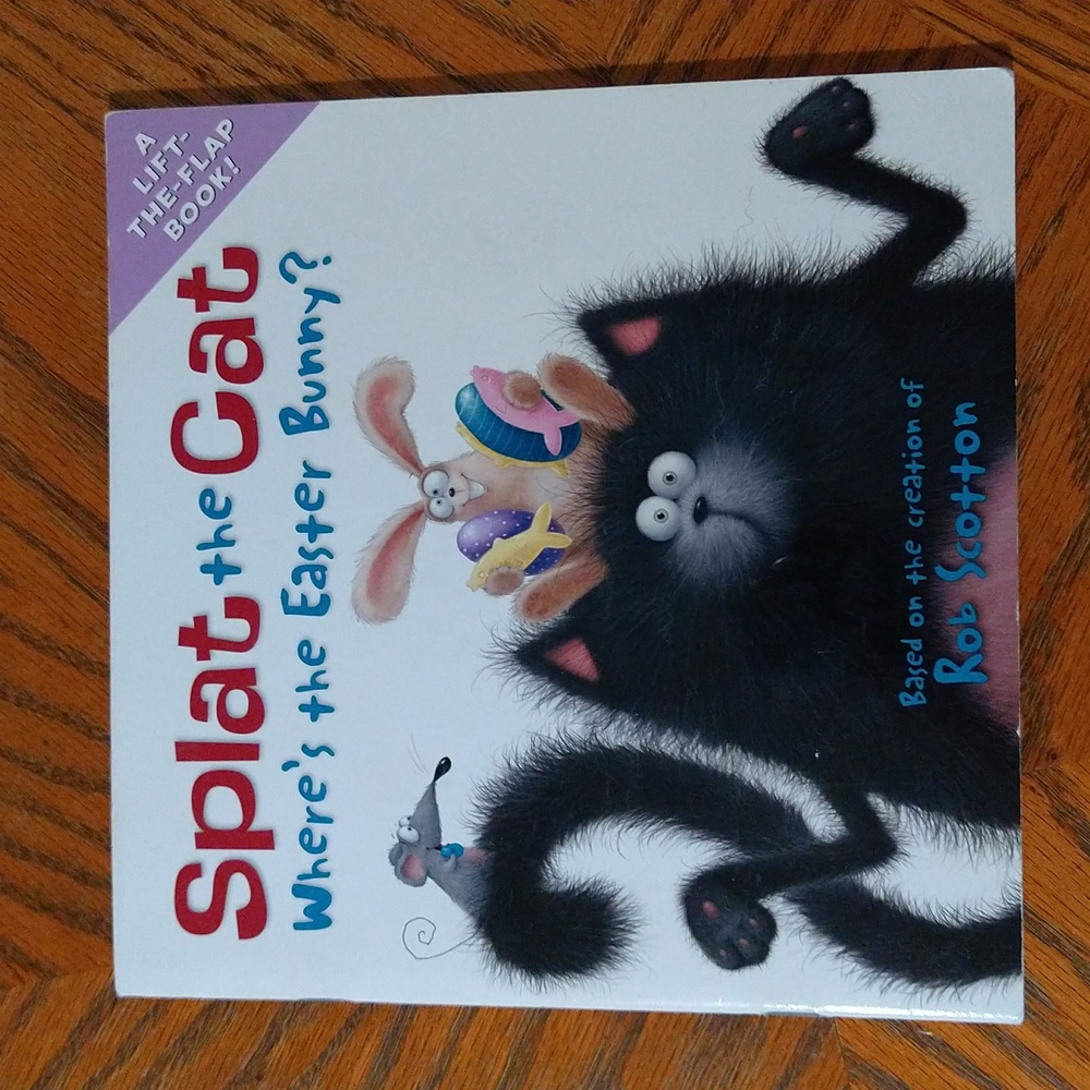 💙3/$10 OR 5/$15 SALE💙 Splat the Cat Easter Lift The Flap Children's Book